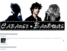 Tablet Screenshot of cabaret-baroque.blogspot.com