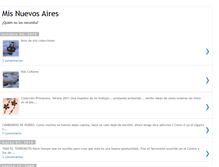 Tablet Screenshot of misnuevosaires.blogspot.com