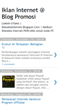 Mobile Screenshot of iklanekainternet.blogspot.com