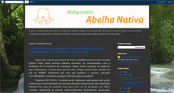 Desktop Screenshot of meliponarioabelhanativa.blogspot.com