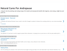 Tablet Screenshot of naturalandropausecures.blogspot.com