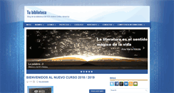 Desktop Screenshot of bibliotecaiesabdera.blogspot.com