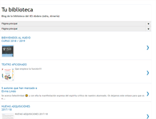 Tablet Screenshot of bibliotecaiesabdera.blogspot.com