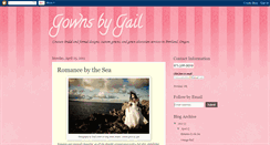 Desktop Screenshot of gownsbygail.blogspot.com