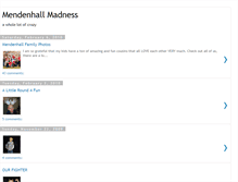 Tablet Screenshot of mendenhallmadness.blogspot.com
