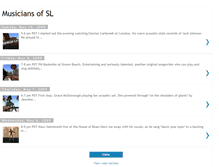 Tablet Screenshot of musiciansofsl.blogspot.com