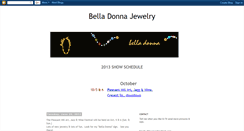 Desktop Screenshot of belladonnajewelry.blogspot.com