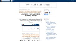 Desktop Screenshot of davidlambministriesinc.blogspot.com