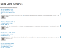 Tablet Screenshot of davidlambministriesinc.blogspot.com