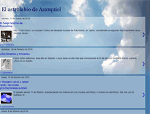 Tablet Screenshot of elastrolabiodeazarquiel.blogspot.com
