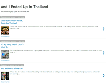 Tablet Screenshot of andiendedupinthailand.blogspot.com
