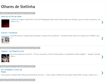 Tablet Screenshot of olharesdestellinha.blogspot.com