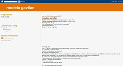 Desktop Screenshot of modelo-gavilan.blogspot.com