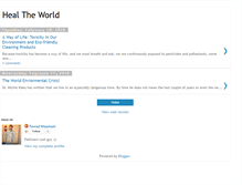 Tablet Screenshot of healtheworld123.blogspot.com