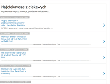 Tablet Screenshot of najciekawszezciekawych.blogspot.com