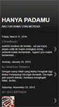 Mobile Screenshot of hanyapada-mu.blogspot.com