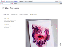 Tablet Screenshot of erikaespinosa.blogspot.com