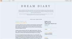 Desktop Screenshot of joonas-dreamdiary.blogspot.com