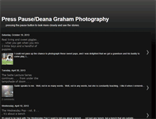 Tablet Screenshot of deana-pressingpause.blogspot.com