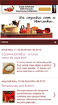 Mobile Screenshot of nacozinhacomarcinha.blogspot.com