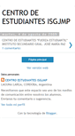 Mobile Screenshot of centrodeestudiantesisgjmp.blogspot.com