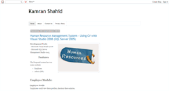 Desktop Screenshot of kamranisonline.blogspot.com