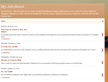 Tablet Screenshot of my-job-street.blogspot.com