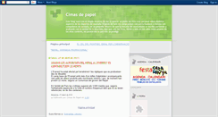 Desktop Screenshot of cimasdepapel.blogspot.com