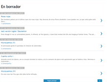 Tablet Screenshot of mis-borradores.blogspot.com