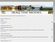 Tablet Screenshot of iraqthemodel.blogspot.com