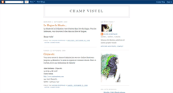 Desktop Screenshot of champvisuel.blogspot.com