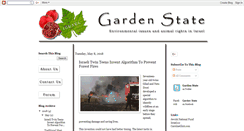 Desktop Screenshot of gardenstateisrael.blogspot.com