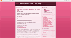 Desktop Screenshot of match-marks.blogspot.com