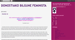 Desktop Screenshot of donostiakobilgunefeminista.blogspot.com