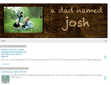 Tablet Screenshot of dadnamedjosh.blogspot.com