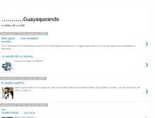 Tablet Screenshot of guayaqueando.blogspot.com