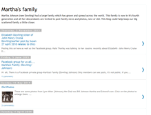 Tablet Screenshot of marthas-family.blogspot.com