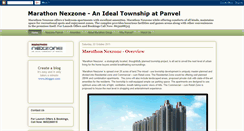 Desktop Screenshot of marathonnexzone.blogspot.com