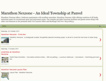 Tablet Screenshot of marathonnexzone.blogspot.com