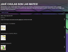 Tablet Screenshot of chulasmates.blogspot.com