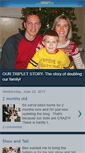 Mobile Screenshot of hertzlertriplets.blogspot.com