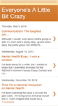 Mobile Screenshot of everyonesalittlebitcrazy.blogspot.com