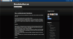 Desktop Screenshot of boulekultur.blogspot.com