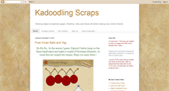 Desktop Screenshot of kadoodling-scraps.blogspot.com