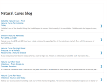 Tablet Screenshot of morenaturalcures.blogspot.com