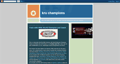 Desktop Screenshot of krutraining.blogspot.com