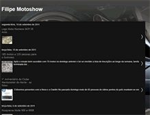 Tablet Screenshot of filipemotoshow.blogspot.com