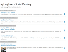 Tablet Screenshot of mylangkawigeopark.blogspot.com