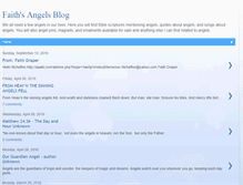 Tablet Screenshot of faith-angels.blogspot.com