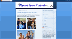 Desktop Screenshot of momentsforevercapturedphotography.blogspot.com